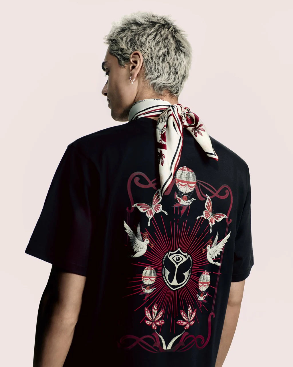 BUTTERFLY AIRSHIP HEAD SCARF