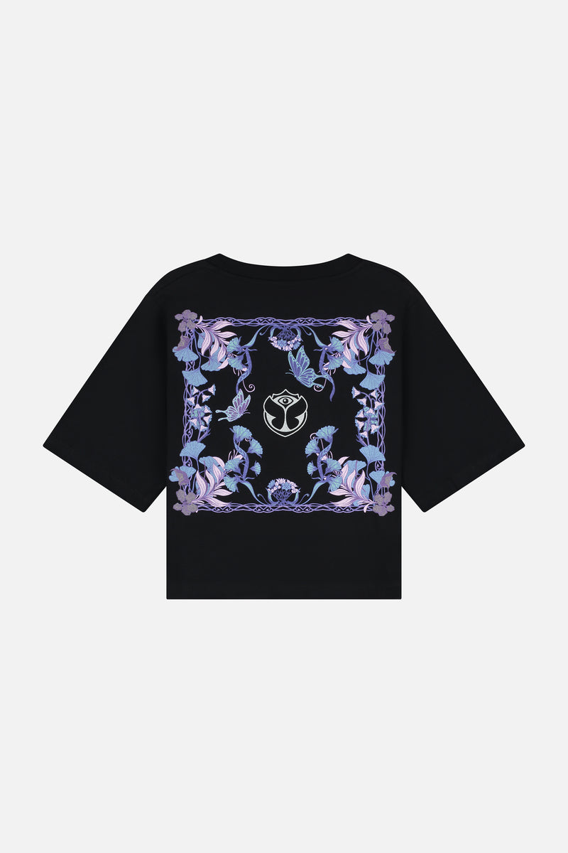 BOTANIC CROPPED T-SHIRT