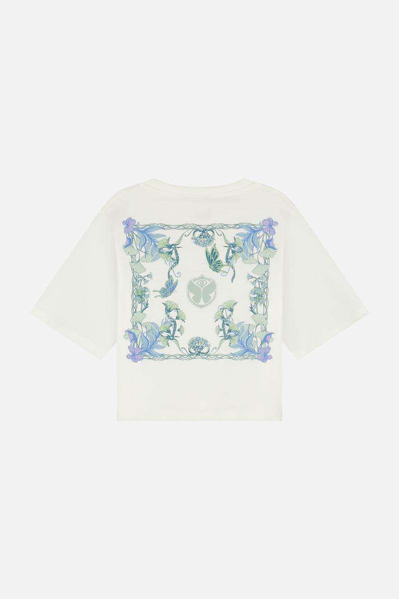 BOTANIC CROPPED T-SHIRT