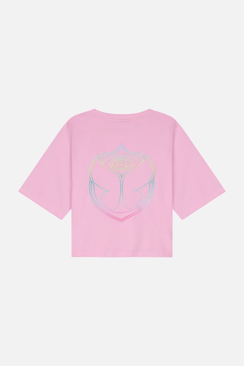 CAMISETA FUSION ICON BACK ROSA