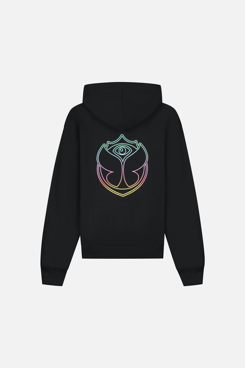 MOLETOM FUSION GRADIENT ICON FEMININO PRETO