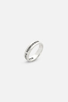 MINIMAL SLOGAN RING